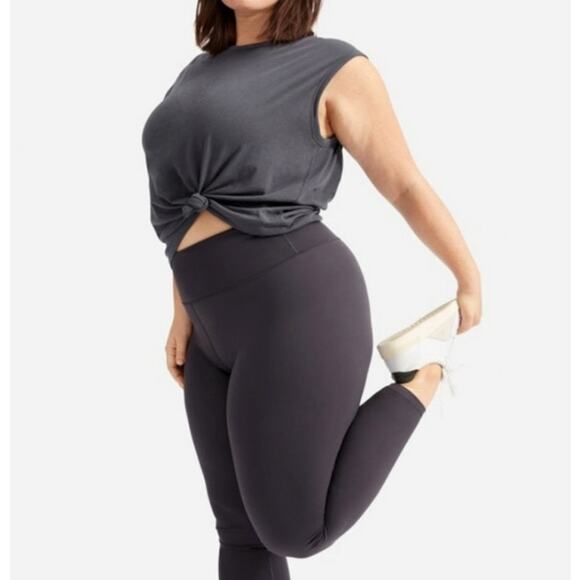 Everlane Renew The Seamless Legging Leggings High Rise Gray Women's Size Large - Picture 8 of 10